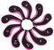 SUNGOOYUE Couvre-tête de Golf, 10 Pièces en Néoprène Imperméable pour Club de Golf, Couvre-tête de Fer, Ensemble de Putter, étui de Protection, Accessoire de Golf (Rose)