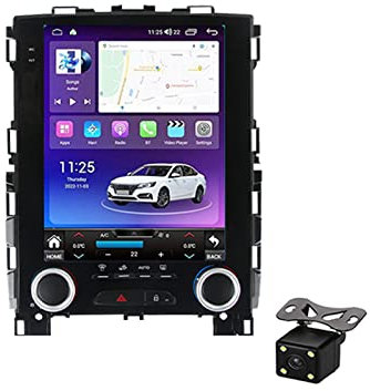 Radio Coche 9.7 Pulgadas Pantalla Táctil, Autoradio 2 DIN GPS Para Renault Koleos Megane 4 Talisman 2017~2019 Soporte Carplay/Androide Auto/Mandos Del Volante/USB/DSP/FM Estéreo Radio,Ts4 4+64g