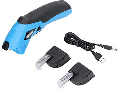 Tagliacarte, Elettrico, Forbici Ricaricabili, Taglierina Elettrica, Taglierina Elettrica, Taglierina Elettrica, Taglierina Elettrica, Adatto per Tessuto, Tappeto, Cartone, Plastica, ecc., Strumento di