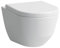 Laufen PRO Wand-Flachspül-WC, 360x530mm, H820959, Farbe: Weiß