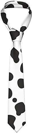 Hund Dalmatiner Druck Herren Tier Krawatte Seidenkrawatte Geschenk Anzug Hochzeit Krawatte Taschentuch Set Business Manschettenknöpfe gewebt Casual Krawatte Set