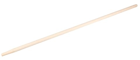 VERTO Ersatzstiel Stiel aus Buchenholz - Holzstiel/Ersatzstiel/Eschenstiel/Schaufelstiel/Garten – Durchmesser 28-38 mm - Länge 900-1300mm (Durchmesser 28mm, 1300mm)