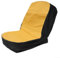 RANRAO Coprisedili universali impermeabili per trattori, per tosaerba, taglia grande, altezza fino a 38,1 cm (giallo)