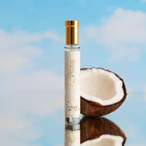 adopt RÊVE DE COCO 30ml Eau de Parfum Damenduft | Kokosnusscreme, Mandelmilch, Weißer Moschus, Sandelholz, Exotischer Duft, Sinnliche Frauenduft, Frische und Wärme, Made in France, adopt:Damenduft