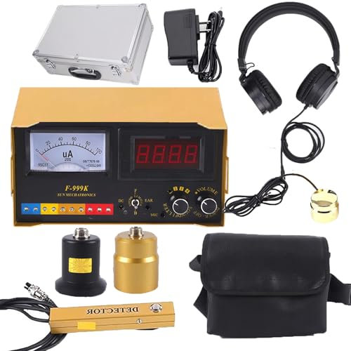 Detector De Fugas De Agua SubterráNea Profesional, Sensor GeóFono De Fuga De Agua EléCtrico para Interiores Y Exteriores, Sensor De Fuga De Agua Preciso Y Confiable