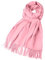 Lazzboy Schal Damen Einfarbig Kuschelige Warme Winter Klassiker Schals Langer Fransen Pashmina Übergroßer Winterschal Schultertuch Deckenschal Weicher Warmer Oversized Poncho (Rosa)