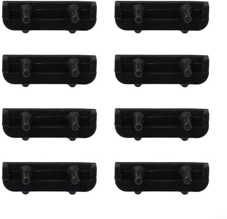 Solaughguy Piezas de repuesto para freidora Instant Pot Gourmia Cosori y otras freidoras de aire, accesorios de freidora de aire, puntas protectoras de silicona para pies para evitar daños en la cesta