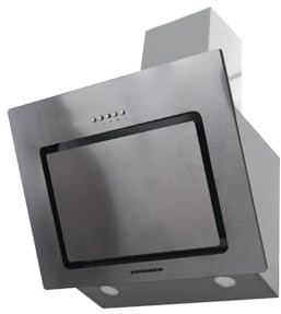 Heinner DCH-650RIX 60cm Dekorative Dunstabzugshaube - 594,5m³/h, 3-Gang, LED-Beleuchtung, Edelstahl-Finish, 5 Jahre Garantie