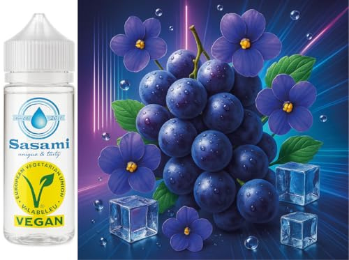 Violet Grape Ice - Veilchen Traube Ice Aroma Konzentrat - Vegan - Sasami - 10ml