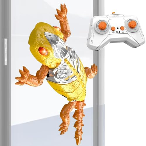 Zestivra Roboterspielzeug Gecko –, ferngesteuert, elektronisches Tier, interaktives Gadget für lustiges Streichspiel | Roboter-Spielzeug für und Mädchen, V-Geschenk