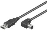 MicroConnect 2 m USB2.0 A-B cable – USB 2.0, USB A, USB B, Black