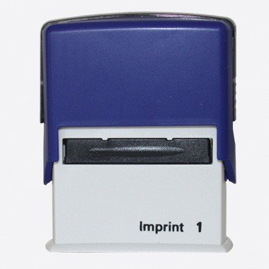 Stempel IMPRINT GEBUCHT