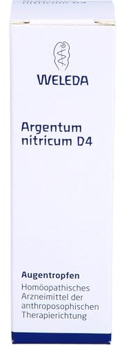 WELEDA Argentum nitricum D4 Augentropfen, 10 ml Lösung