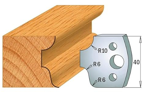 CMT 657.993.11b Cutter – HW with cuch. Y rodam. para taladrar/perfilar Z2 S = 8 D = 16 x 35 x 80 dx