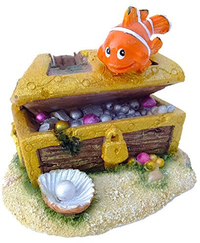 Europet Bernina 234-427026 Aquariumdekoration Aqua Della Clownfisch, 4.5 x 3.5 x 4 cm