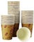 200 STK. Kaffeebecher Premium, Coffee to go, Pappe beschichtet, 200 ml/Hochwertiger hitzebeständiger Coffee to go Becher Bedruckt mit Motiv HOT Beans