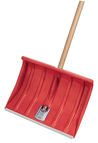 Kayser 818582 Schneeschieber Blattmaß 400 x 320 mm Stiellänge 1100 mm Kunststoff