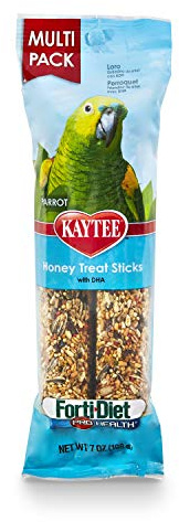 Kaytee Treat Stick Honey Flavor - Parrot 7 oz