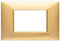 Vimar Serie 8.000 – Placca 2 Modulo alluminio vite Serie 8000 Oro