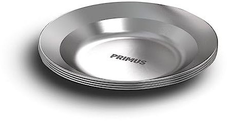 Relags Primus Edelstahlteller 'Campfire' Teller, Silber, 21 cm