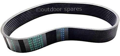 Alm Bosch F016L65351 Courroie d'entraînement pour tondeuse à gazon Rotak 34 36 37 340 370 1400