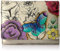 Anna by Anuschka Damen Handbemalte Echtes Leder DREI Falten Floral Paradise Geldbörse dreifach gefaltet