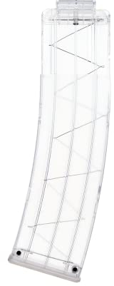 WORKER 22 Darts Banana Magazin Clip Ersatz für Nerf N-Strike Elite Toy (Transparent)