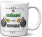 Planetacase - Taza para Cuñados - Mi Cuñado es la Bomba - Regalo Original Cuñado - Cerámica 330 mL - Apta para Microondas y Lavavajillas, Diseño Cuñado