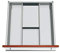 Blum Orga-Line Besteckeinsatz Facheinteilungs-Set KB 450-599mm, NL 500mm, grau