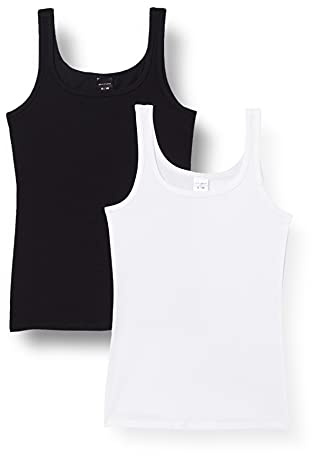 Schiesser Mädchen 2 Pack Unterwäsche Unterhemd Bio Baumwolle Multipack - 95/5 Organic Cotton - Größe 140 bis 176, Sortiert 3_173528, 164