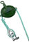20mm Polysteel Gin Wheel Rope x 100 Metres Complete with Gin Wheel & Galvanised Thimble & Shackle