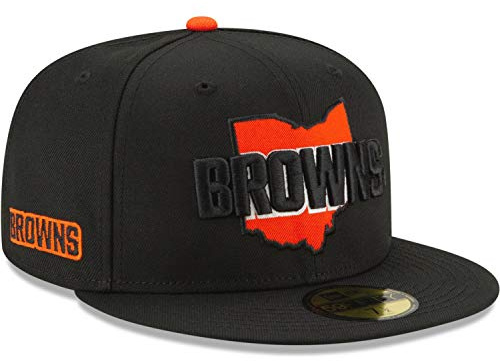 New Era 59Fifty Fitted Cap - State Cleveland Browns - 7 3/8