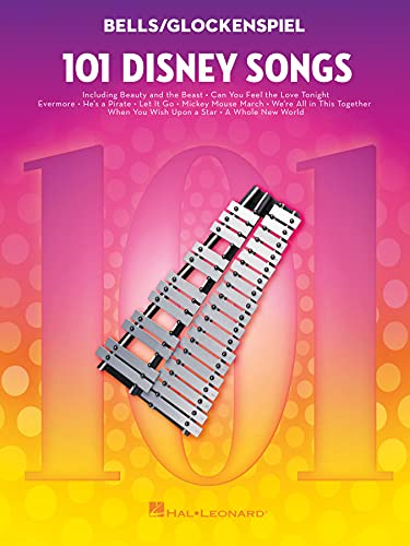 101 Disney Songs for Bells/Glockenspiel (English Edition)