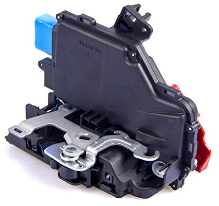 Godimg 3D1837015AP Cerradura para puerta delantera izquierda V-W Golf Plus 2004-2013 Golf 5 2004-2009 Golf 6 2009-2013 S-eat Altea Toledo III 2004-2005 S-koda Octavia II 2004-2009