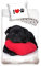 rainbowFUN Labrador Wende-Bettwäsche-Set 135x200 / 80x80 Baumwolle Reißverschluss Hund Retriever, Weiß, Schwarz, Rot