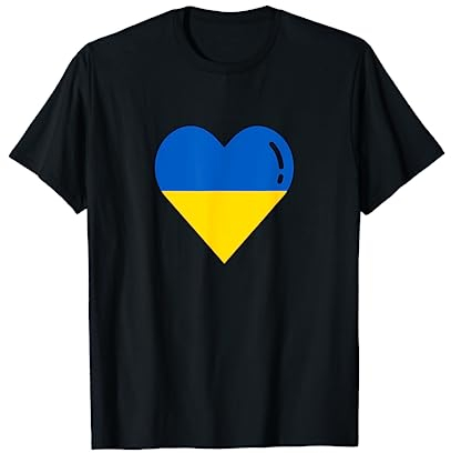 UKRAIN-Flagge für Herren und Damen, UKRAINE T-Shirt