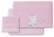 Juego de Sabana de Coralina para Cuna 60x120cm (Rosa)