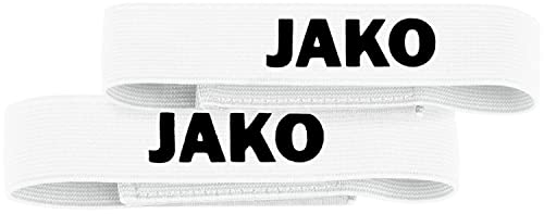 JAKO Unisex Stutzenhalter, Weiß, Empty/NO Size
