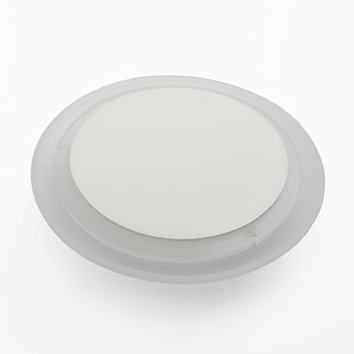 5er Set FELGNER BUMMS Türstopper | Türpuffer Türsicherheit aus Kunststoff | Anbringen zum Schutz von Wand, Schrank, Tür, Glas, Fliese, Tapete uvm.| Durchmesser 60mm, Höhe 15mm | Farbe: transparent