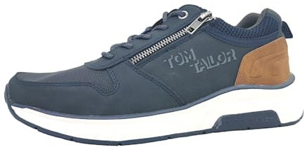 Tom Tailor Herren 5380140007 Sneaker, Navy, 40 EU