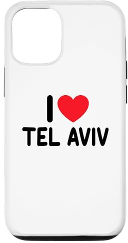 Hülle für iPhone 14 Pro Ich liebe Tel Aviv