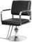 HshDUti Friseurstuhl, Modern, Strapazierfähig, Hydraulisch, Verstellbar, Schwarz, Für Haarstylisten, Frauen und Männer