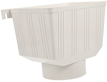 SEWOART Auffangeimer Fallrohrfilter Fallrohrumsteller Fallrohrrinnenfilter Regenrinnenumlenker Regentonnenumlenker Set Dachrinnenwasserumlenker Regenfässer Zum Sammeln Von