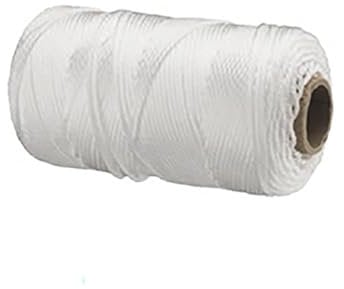 Corda di Ricambio per Veneziane - Treccia Resistente per Tende a Lamelle - Accessorio di Sostituzione per Veneziane, Disponibile in Diverse Misure, Diametri E Colori (Ø 1,5 mm, bianca 100 mt)