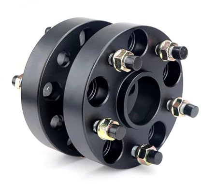 ABLSUR Spurverbreiterung 2 Stück 15/20/25/30/40mm PCD 5X 114,3 CB 64,1mm Spurverbreiterungen Adapter Anzug Für Tesla Für Model 3 Für Model Y M14XP 1,5 Spurverbreiterungen(Größe:20mm)