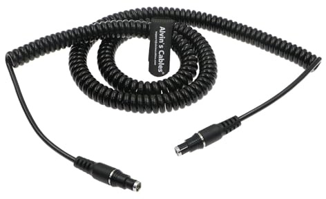 Alvin's Cables Kabel für GF-Primo GF-Secondo Dolly Auto Fotografie Moving Lift Fischer 7 Pin Spiralkabel für Grip Factory München (GFM) Dollies