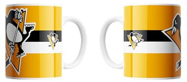 Great Branding Pittsburgh Penguins - offizielle NHL Tasse TRIPLE LOGO 450ml