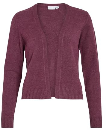 Vila Damen Viril Short L/S Knit Cardigan-noos Strickjacke, Fig,S
