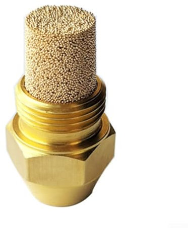 VRTYVEYBB Oil Fired Boiler Burner Nozzle, 0.50 x 60 S USgal/h ° Degree Spray Pattern Burner Fuel Injector Nozzle Spray Pattern Heating