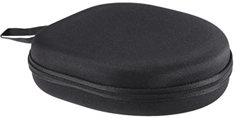 Mikinona Custodia Portatile per Cuffie Mdr-Zx100/Zx110/Zx300/Zx310/Zx600 Protettiva Compatta in Poliestere Dimensioni 200 * 180 * 55Mm per Viaggio e Uso Colore Nero